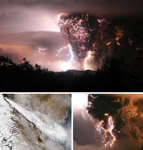 炙热的岩浆,另人窒息的火山灰云和震耳欲聋的爆炸声,火山爆发在一大片