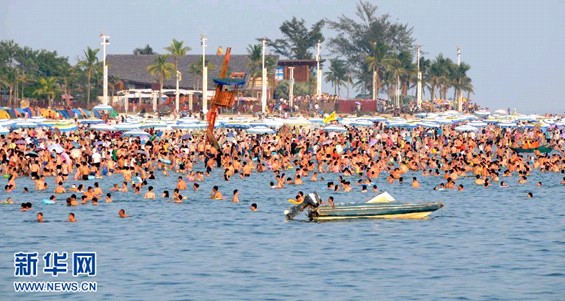 双节前四日人潮汹涌大盘点