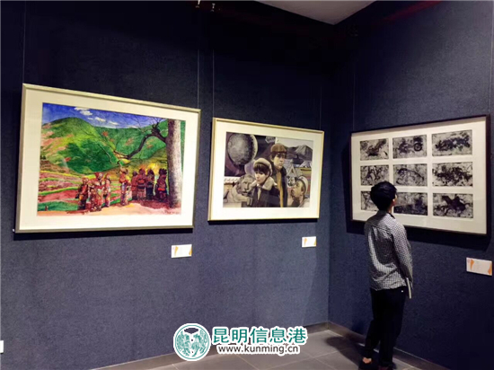 2017中国·南亚东南亚国际美术展开幕 展出160件作品