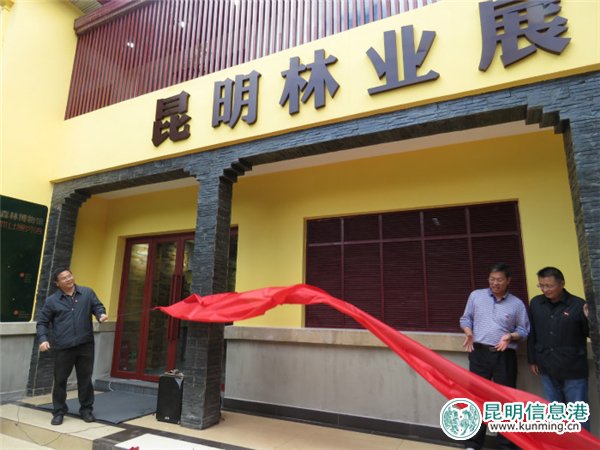 昆明林业展览馆在海口林场开馆 昆明林业展览馆在海口林场开馆