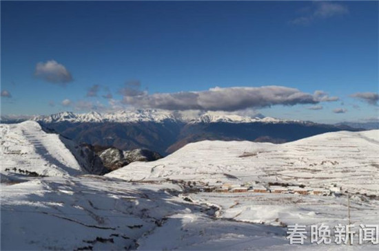 云南首个高山滑雪场27日会泽迎客