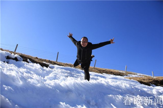 云南首个高山滑雪场27日会泽迎客